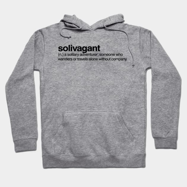 Solivagant Hoodie by Onomatophilia